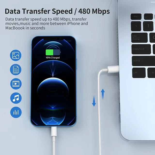 3 in 1 PD 3.mm Jack Charging Connector Cable