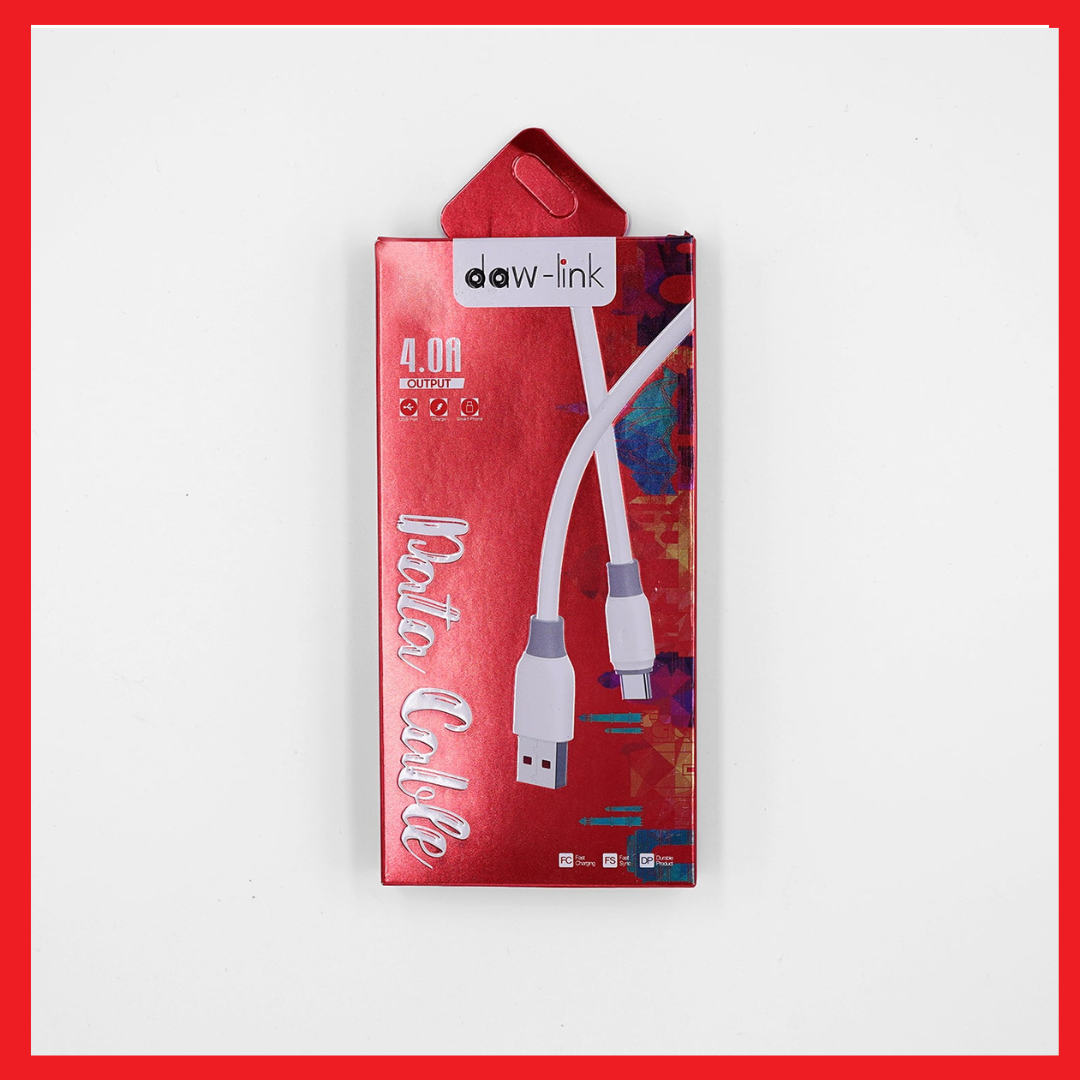 100% Original Copper 4.0A Fast Charging and Data Cable 6.0mm Thick