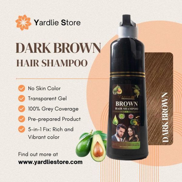 5 in 1 Yardlie Hair Color Shampoo | 200ml