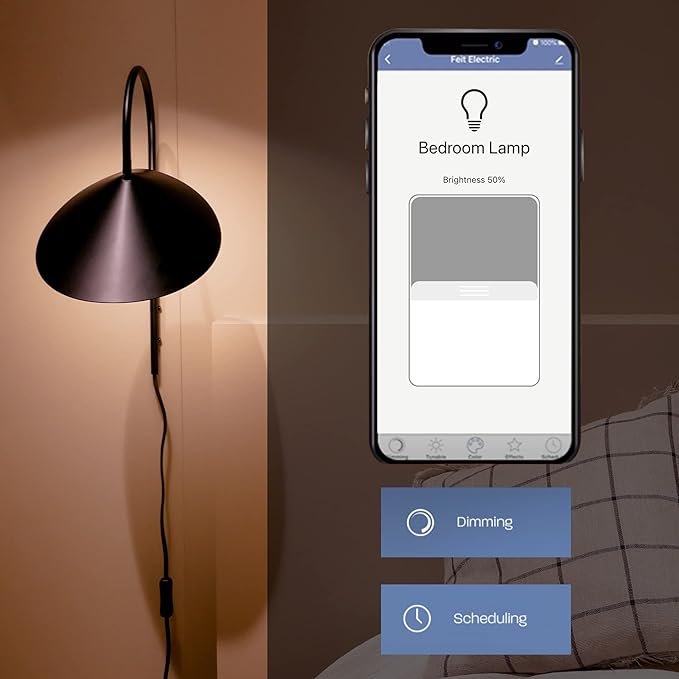 Smart RGB WiFi Bulb – 16M Colors, Voice Control, & Dimmable