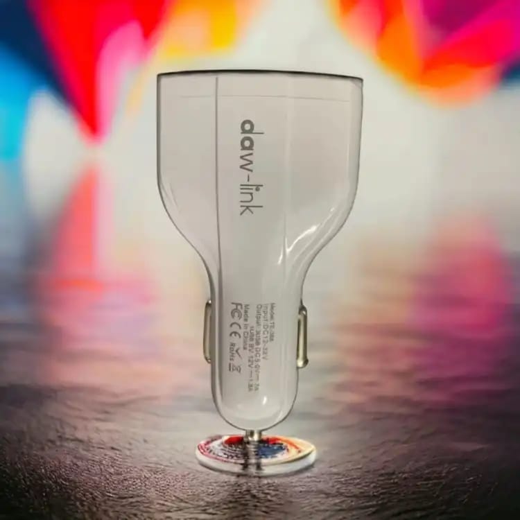 100 % Original 3.1A PD Car Fast Charger with 2 USB and 1 PD port